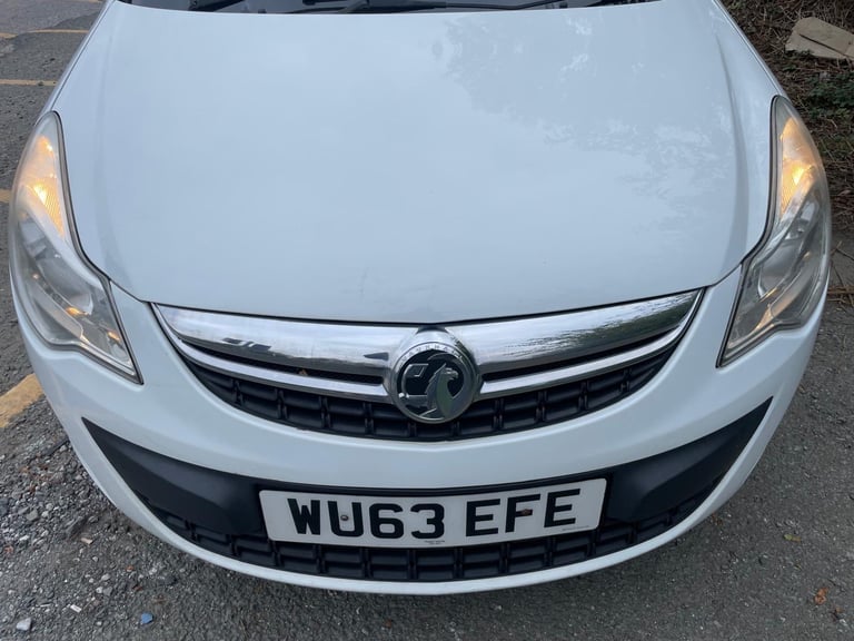 VAUXHALL CORSA 1.3 CDTI EXCLUSIVE E/F 63 REG WHITE 5 DOOR 11 MONTHS MOT TAX £35 60+MPG
