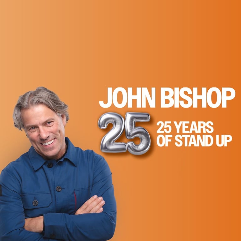 image for John Bishop 25 Years Tour Tickets Friday 17th 2025 + car parking 
