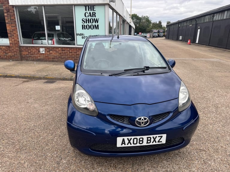 2008 Toyota AYGO 1.0 VVT-i Blue Euro 4 5dr HATCHBACK Petrol Manual