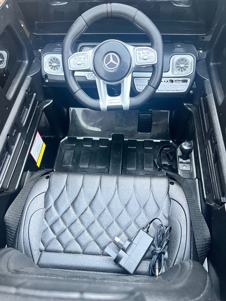 image for Mercedes G63 Kids Electric Ride-On Car RRP £200 – USB, Bluetooth, Charger Included