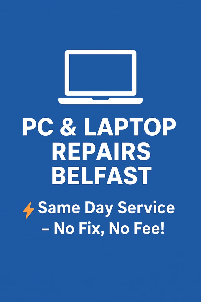 image for Fast PC Repair Belfast Same Day Virus & Hardware Service