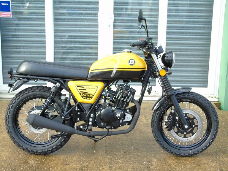 image for Bullit Motorcycles Bluroc Legend 125cc 2025 Brand New 2Yr Warranty, UK Delivery