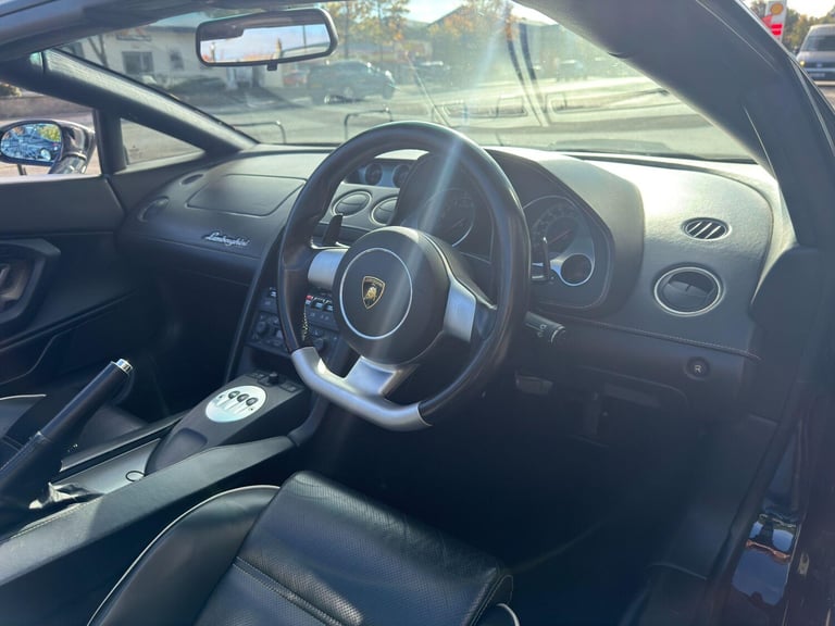 2007 Lamborghini Gallardo Spyder 2dr E Gear CONVERTIBLE PETROL Automatic