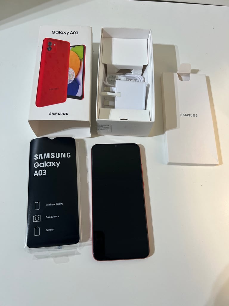 Samsung galaxy Dual sim A03 , 128 GB unlocked brand new 