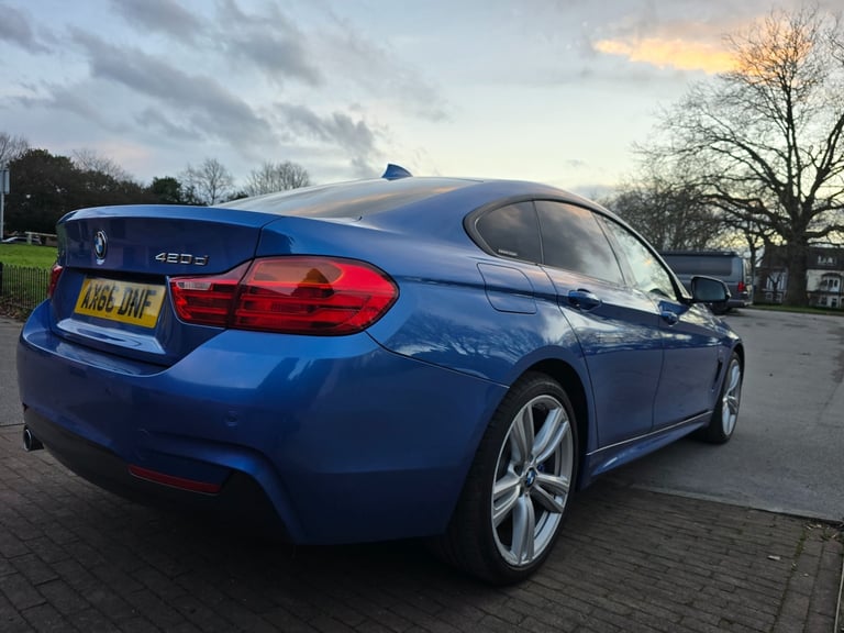 BMW 420D M SPORT GRAND COUPE X DRIVE PRO MEDIA AUTO HIGH SPEC 