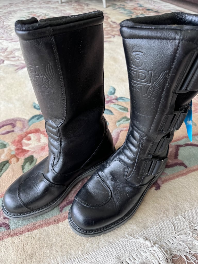 Sidi Motorbike Boots size 6 