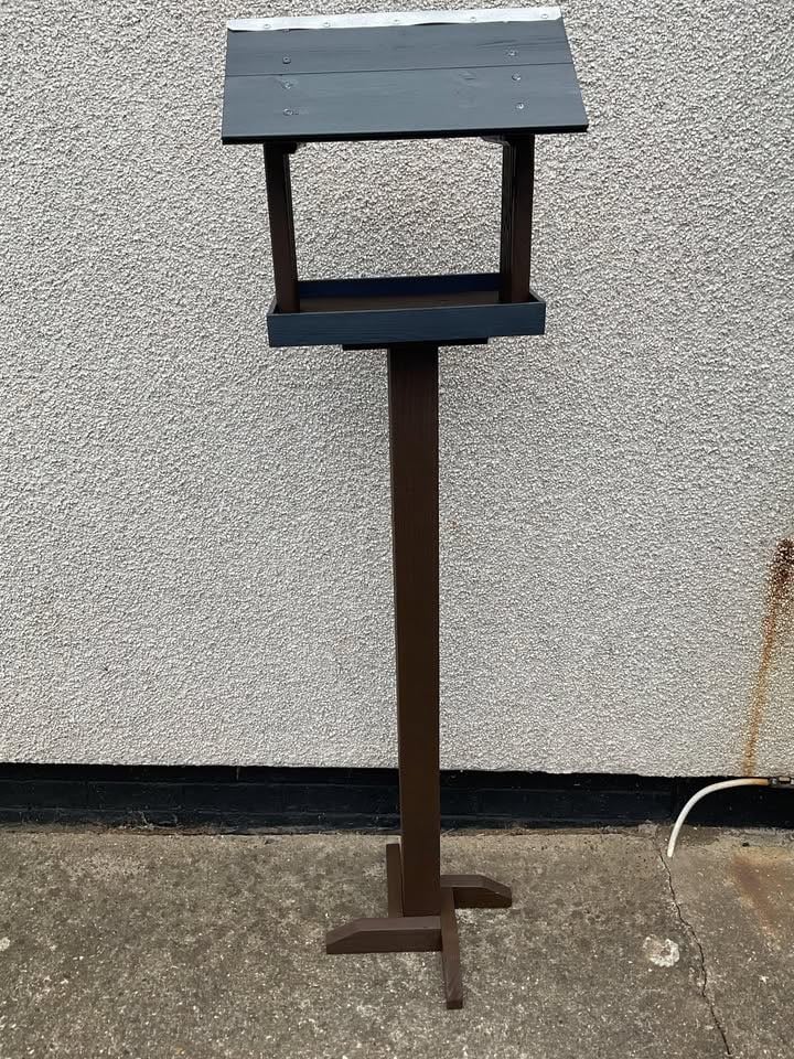 Handmade Bird Table with Detachable Top (Made To Order)