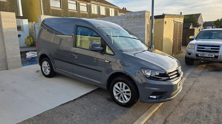 Pure Grey Volkwagen Caddy - 2017 Panel Van