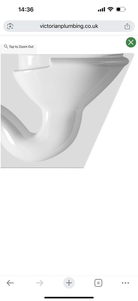 Mode Tate Rimless Close Coupled Toilet with Soft Close Seat