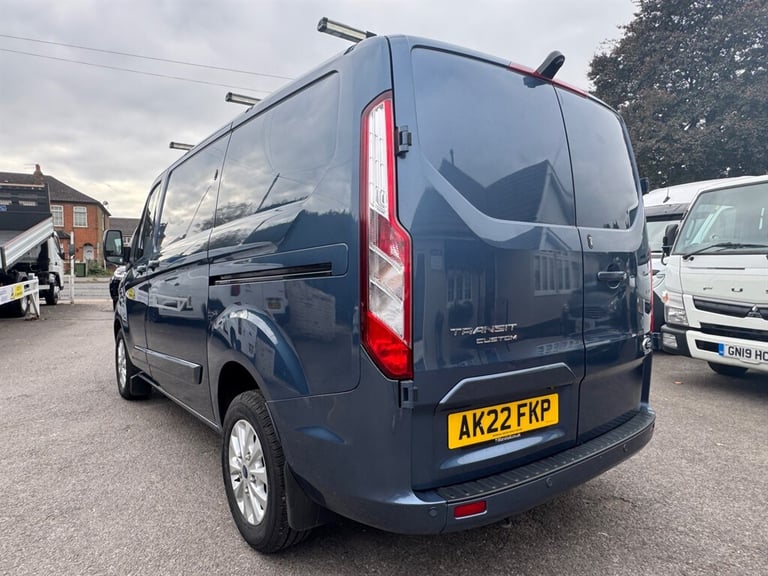 2022 Ford Transit Custom 2.0 EcoBlue 130ps Low Roof Limited Van PANEL VAN DIESEL Manual