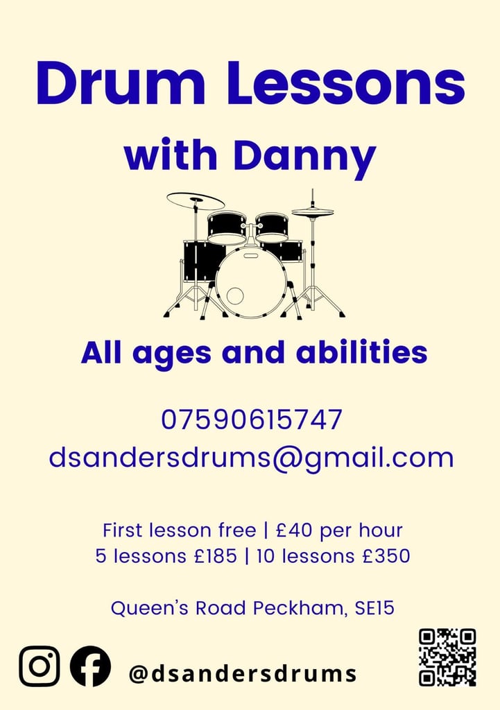 image for Drum Lessons with Danny