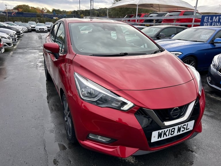 2018 Nissan Micra 0.9 Petrol (IG-T), Acenta Edition, Hatchback, 5 Door, Manual, Euro 6. Hatchback...