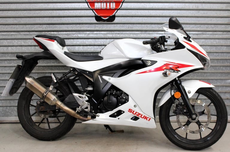 2019 69 SUZUKI GSXR 125 ABS GSX-R125 LEARNER LEGAL TRADE SALE WHITE 14K NEW MOT