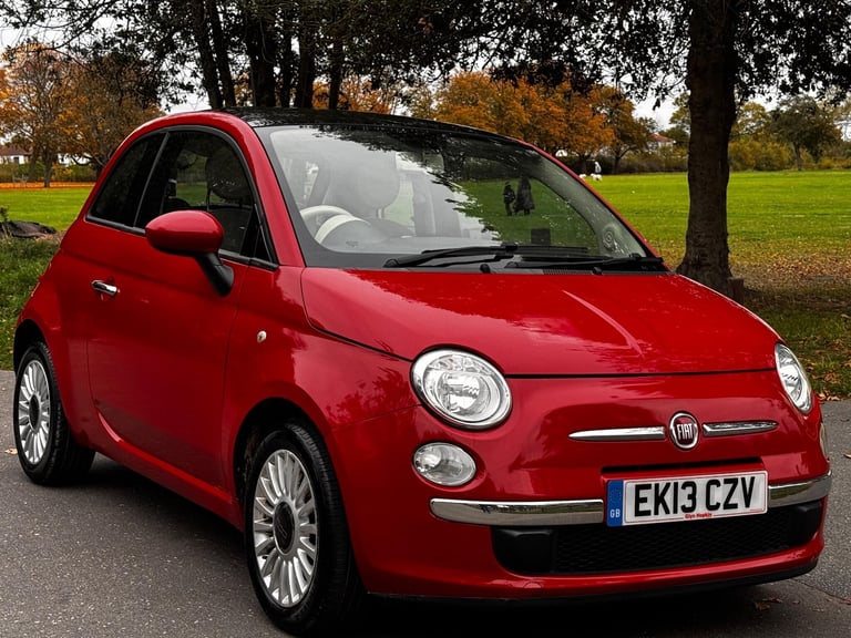 2013 Fiat 500 1.2 Lounge Hatchback 3dr Petrol Dualogic Euro 4 (69 bhp) HATCHBACK Petrol Automatic