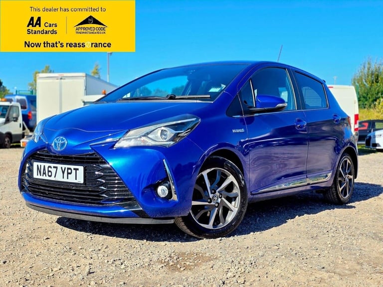 2017 Toyota Yaris 1.5 VVT-h Excel Hatchback 5dr Petrol Hybrid E-CVT Euro 6 (s/s) (15in Alloy) Hat...