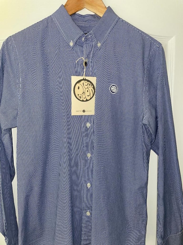 image for 2x Pretty Green Men's Shirts. Size small with Tags Cost £65 each, £10 each or £15 for both