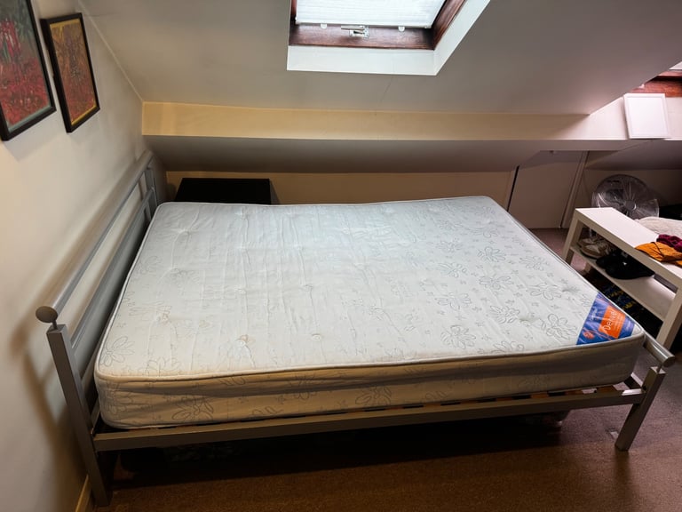 Double Bed & Mattress