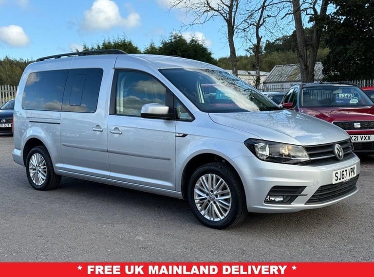 2017 Volkswagen Caddy Maxi Life Vista allied wheelchair conversion 2.0 TDI BlueM