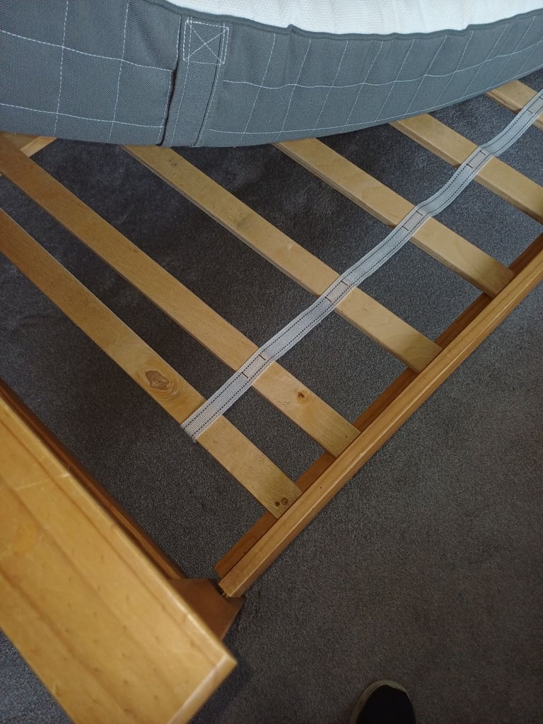 Double bed and mattress 