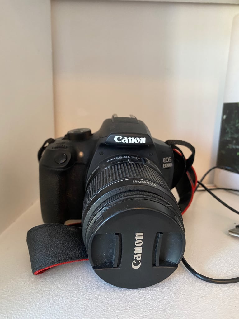 Canon EOS 1300D with 18-55mm lens 
