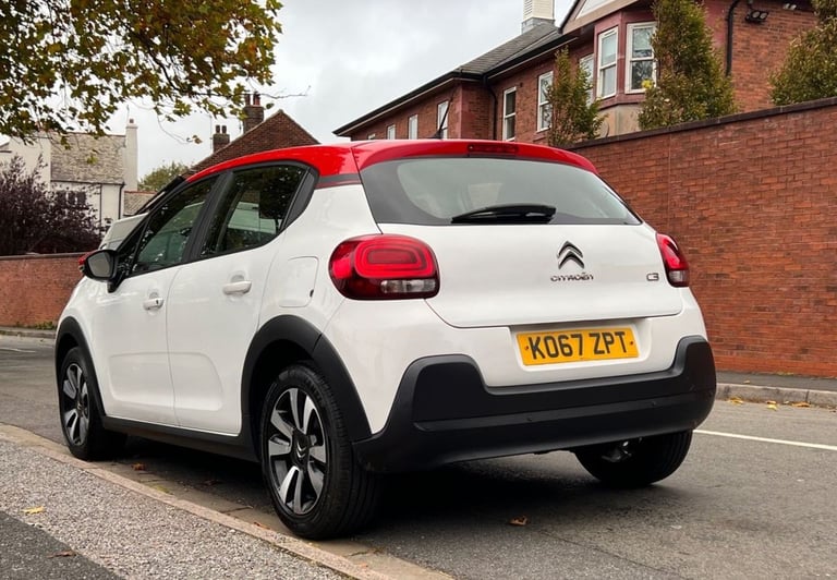 2018 67 CITROEN C3 1.2 PURETECH FEEL HATCHBACK 5DR PETROL MANUAL EURO 6 (82 PS)