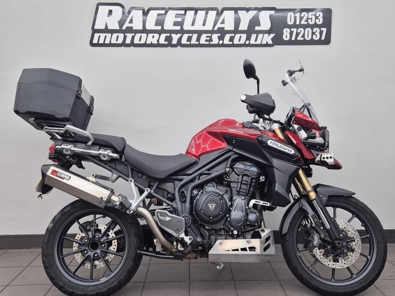 image for TRIUMPH TIGER 1200 EXPLORER 1215CC RED 2015 65REG, 11,237MILES