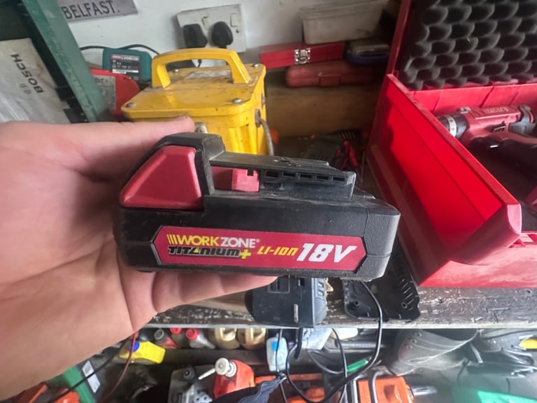 Garage mechanic tools mixture 