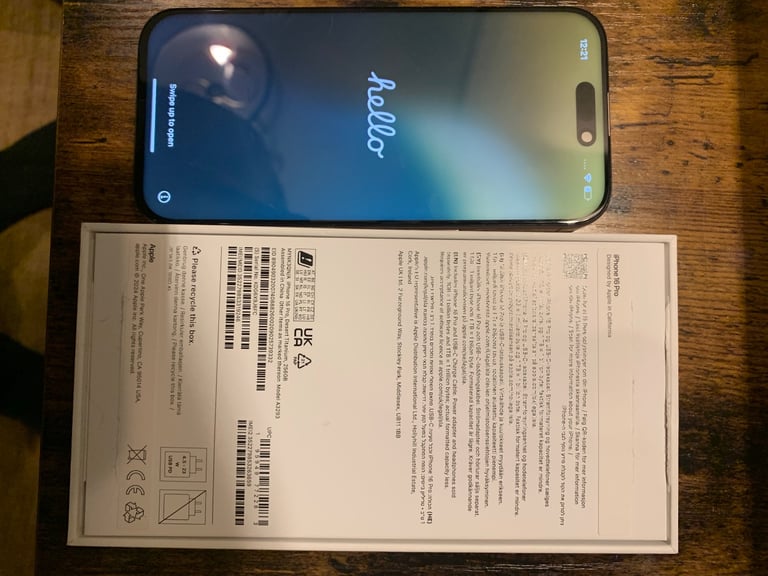iPhone 16 pro 256gb
