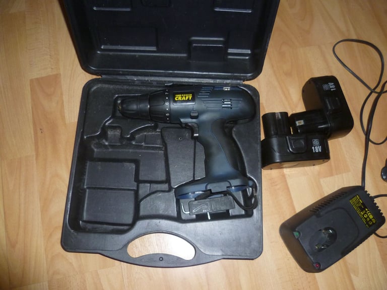 image for Drill 18V- 2 Batteries