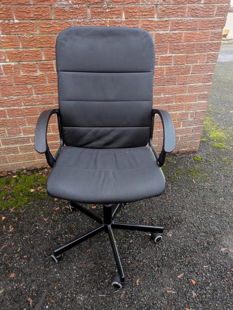 image for IKEA Torkel faux leather office chair