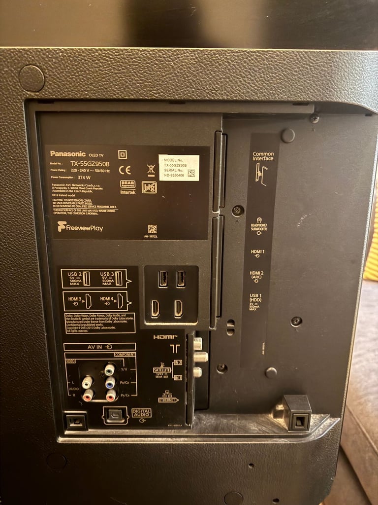 Panasonic TV TX-55GZ950B - 55" - Ultra HD 4K OLED 