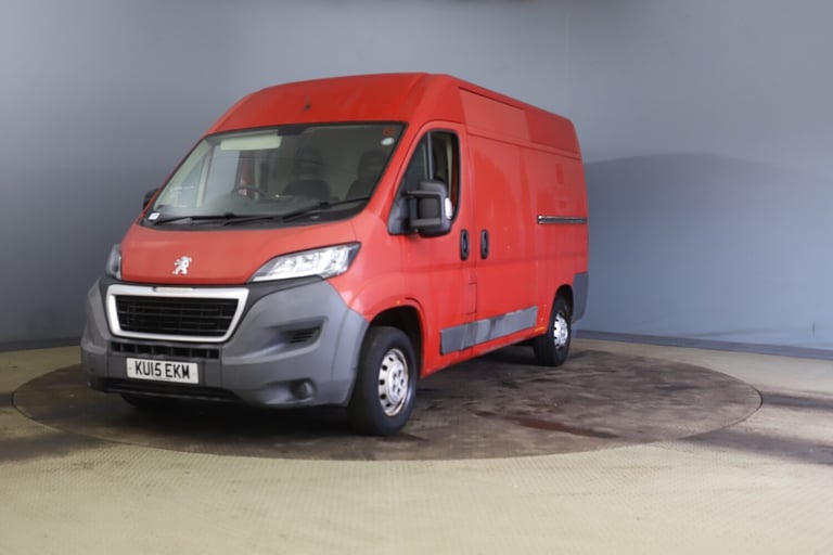 2015 PEUGEOT BOXER MWB 2.2 TDCI 110PS LOW MILES 1 OWNER PRICE IS PLUS VAT 
