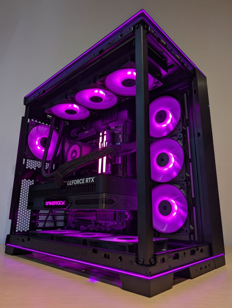 GAMING PC - Ryzen 7 9800X3D - RTX 5070Ti - 32GB RAM - 1TB SSD - 5 YEAR WARRANTY - KUDA PC