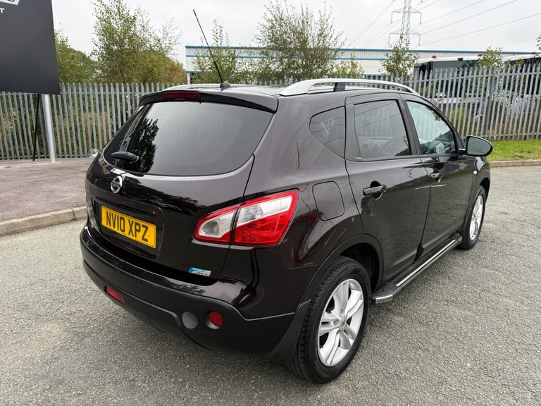 2010 NISSAN QASHQAI N-TEC DCI SUV BLACK DIESEL