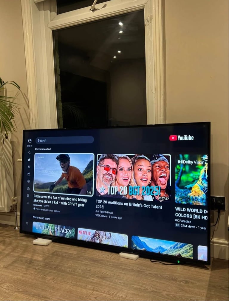 50" TOSHIBA 4K ULTRA SMART TV 