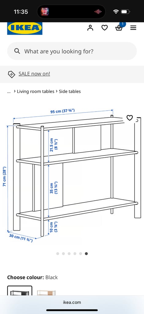 Tv unit / side table / shelves 
