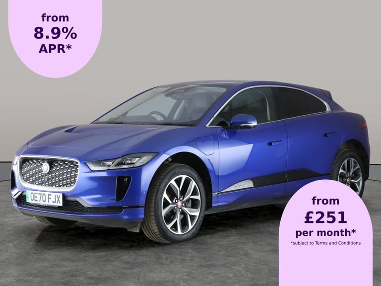image for 2020 Jaguar I-Pace 294kW EV400 HSE 90kWh 5dr Auto [11kW Charger] HATCHBACK ELECTRIC Automatic
