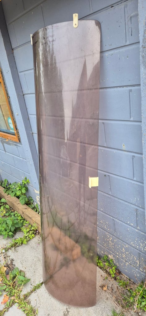 Shower door with frame or without for camper caravan motorhome boat.