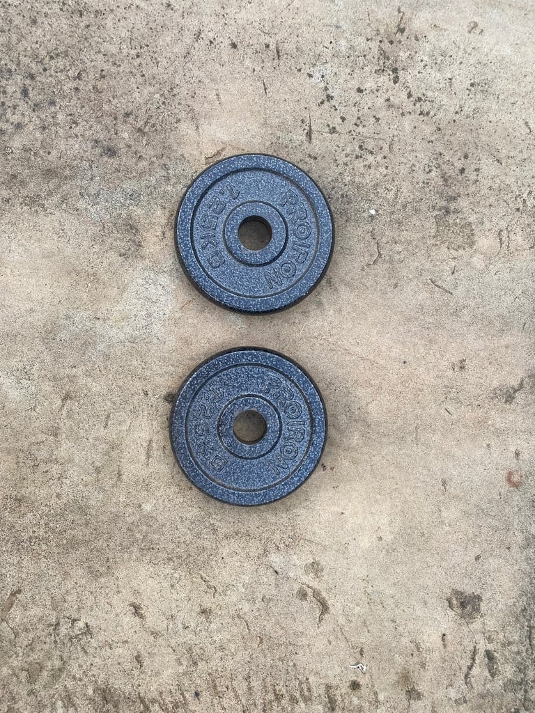ProIron Weight Plates 2x 1.25 kg
