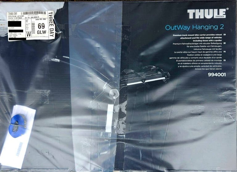 BRAND NEW THULE Outway hanging two bike carrier 