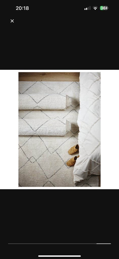 IKEA TVERSTED Rug 