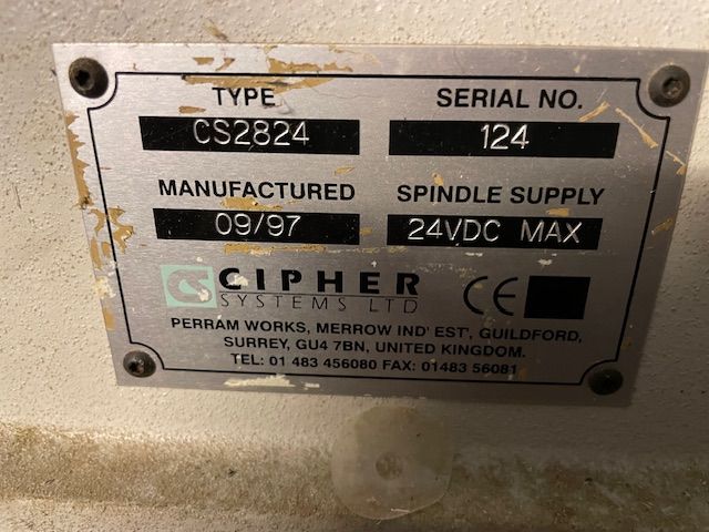 cypher Dahlgren Suregrave Cnc Cutter Engraving machine