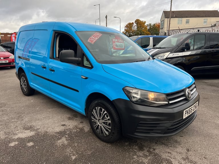 2015 VOLKSWAGEN CADDY MAXI LWB (FACELIFT ) 1.6 TDI FSH NO VAT EXTREMELY CLEAN