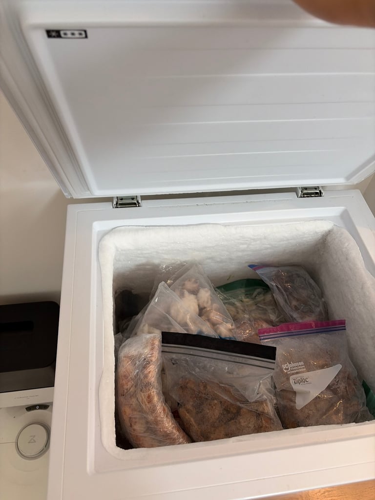 Freestanding freezer