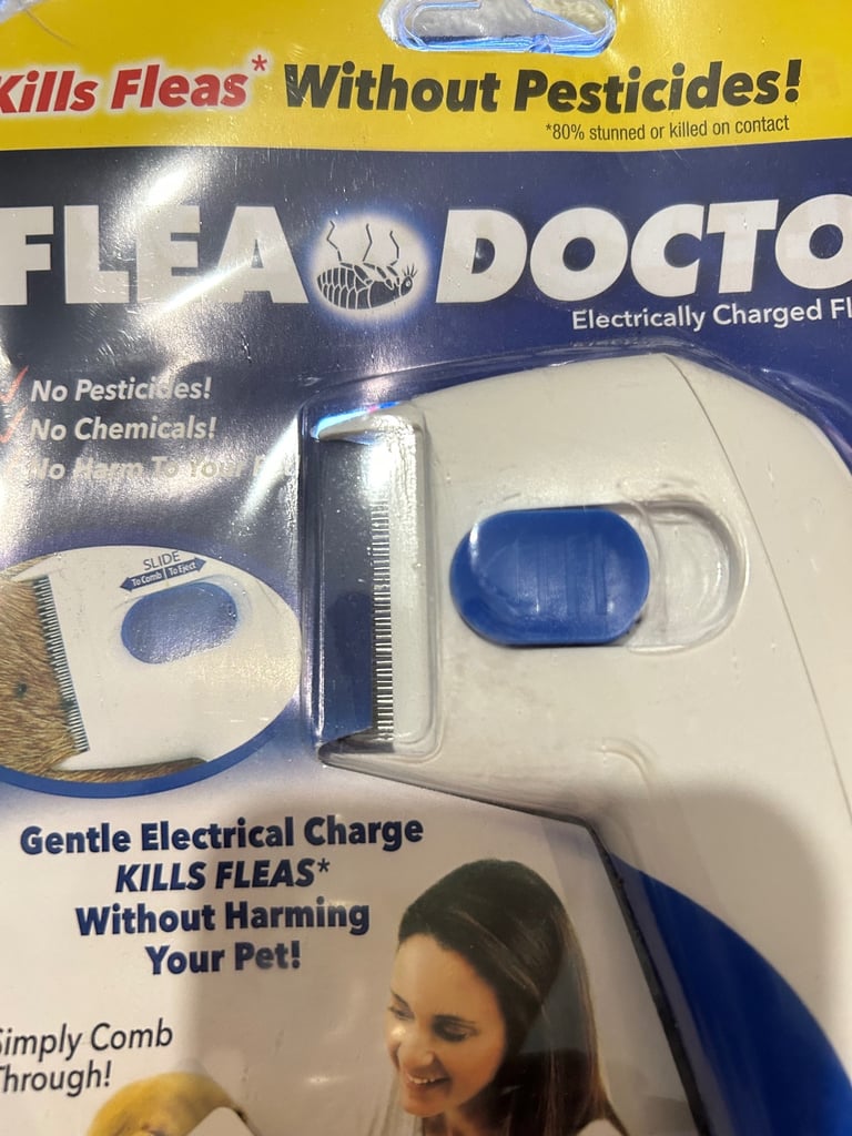 Flea treatment machine 