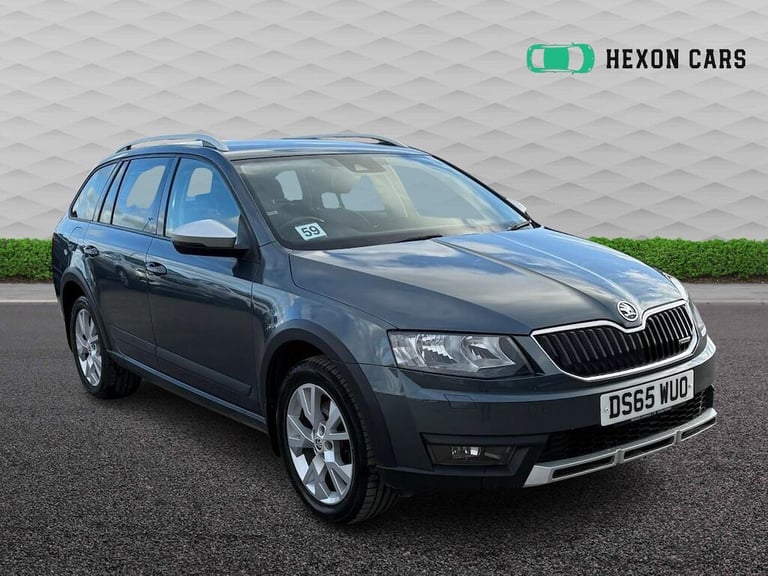 2015 Skoda Octavia 2.0 TDI CR 184 Scout 4x4 5dr DSG ESTATE DIESEL Automatic