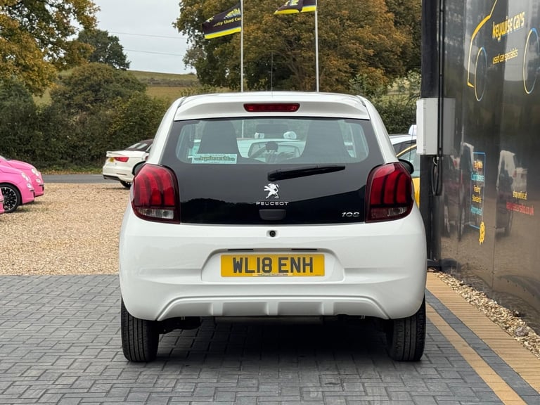 2018 Peugeot 108 1.0 Active 2 Tronic Euro 6 5dr HATCHBACK Petrol Automatic