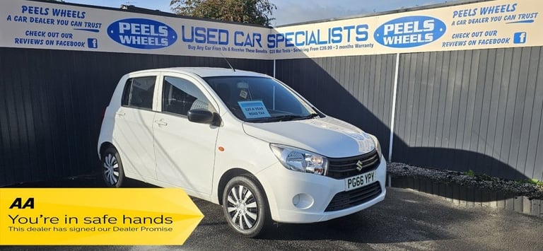 image for 2017 66 SUZUKI CELERIO 1.0 SZ2 HATCHBACK 5DR PETROL MANUAL EURO 6