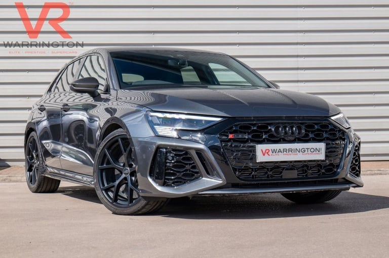 2023 Audi RS3 2.5 TFSI Carbon Black Sportback 5dr Petrol S Tronic quattro Euro 6 (s/s) (4 Hatchba...