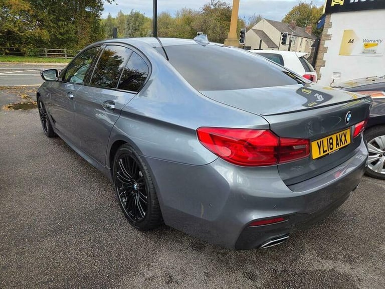 2018 BMW 5 Series 2.0 520i M Sport Auto Euro 6 (s/s) 4dr SALOON Petrol Automatic